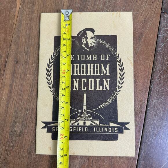 1940s 1950s The Tomb of Abraham Lincoln Springfield Illinois souvenir pamphlets - Picture 2 of 14